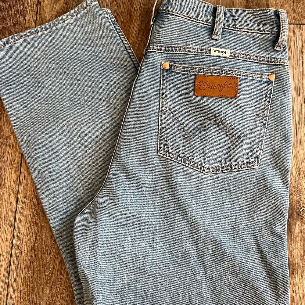 Wrangler 12 31 Wild West high rise straight NWT light vintage rodeo cowgirl - Picture 3 of 7